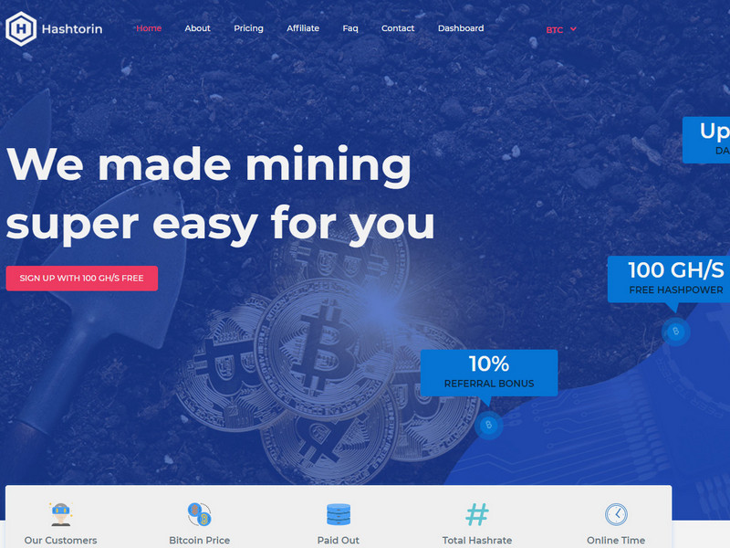 Сайт hashtorin